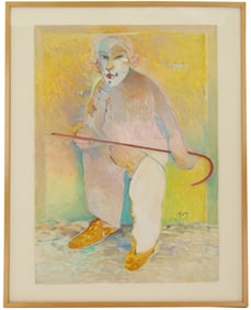 Craig Rubadoux  (American, b.1937) Oil on Paper