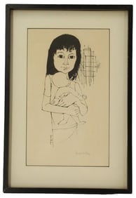 Lillian Desow-Fishbein (1924-2004) American, Print