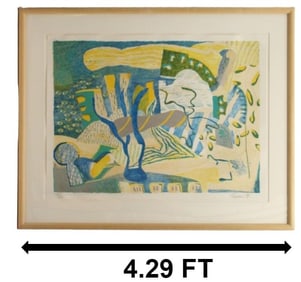 George Kleiman (B 1946) American, Color Lithograph