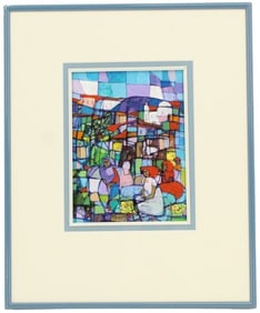 Maury Garay (20th Century) Honduran, Acrylic on Board