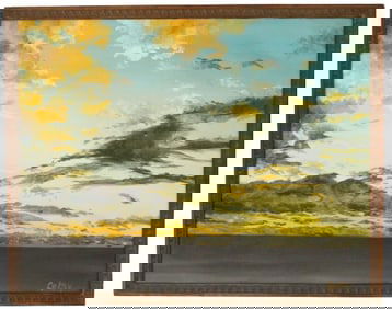 John DeKay (20th Century) American, Oil on Canvas Skyscape