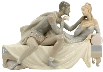 Lladro Porcelain Othello & Desdemona