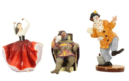 Three Royal Doulton Porcelain Figures
