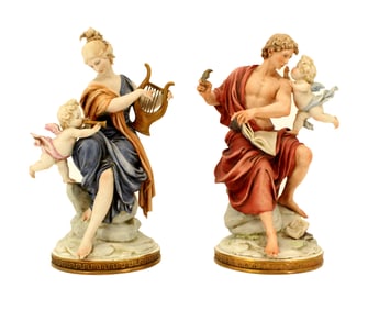 Two Italian Porcelain Figures