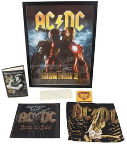 Original & RARE Brian Johnson & AC/DC Memorabilia