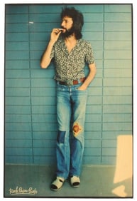 Rock Paper Photo Wood Print Eric Clapton