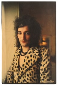 Rock Paper Photo Wood Print Rod Stewart