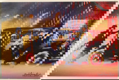 Rock Paper Photo Wood Print Motley Crue