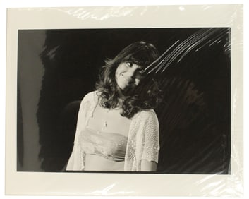 Linda Ronstadt Plastic Wrapped Photographic Print