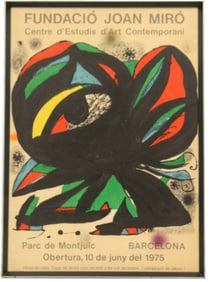 Joan Miro (1893-1983) Spanish, Lithographic Poster