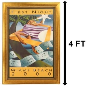 Amelia Noel Poster Print on Canvas