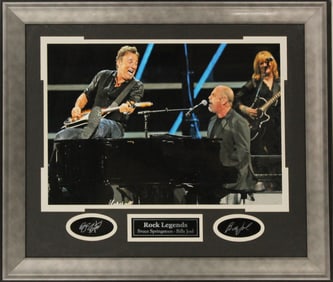Signed Springsteen - Joel Rock Legends Poster