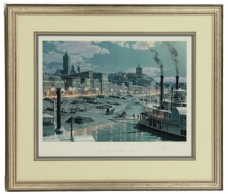 Jon Stobart (b. 1966) American, Pittsburgh Print