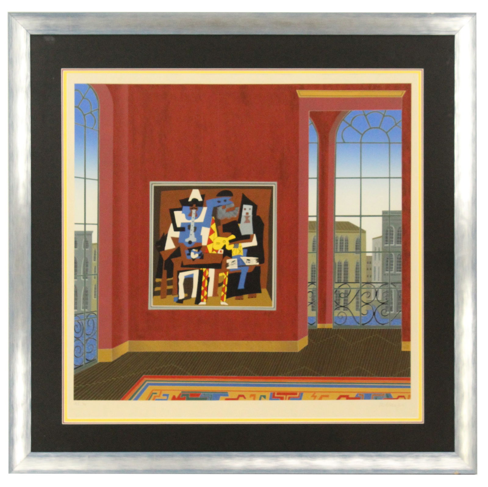 Thomas McKnight (b. 1941) Numbered Picasso Scene (1 of 10)