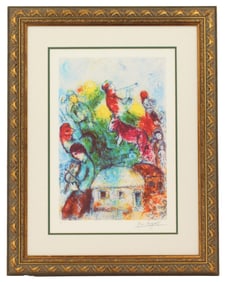 Marc Chagall (1887-1985) Facsimile Signed Lithograph