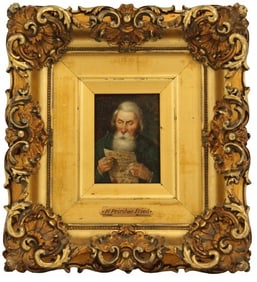 H. Pririhen Fried (19th Century) European, Oil on Canvas Portrait