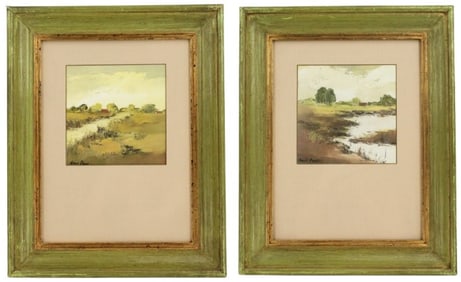 (2) Hans Paus (b. 1959) Limited Edition Print Landscapes