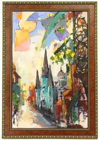 Jamal Regmas (21st Century) American, New Orleans Oil on Canvas