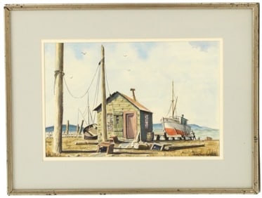 G. R. Petersen (20th Century) American, Watercolor