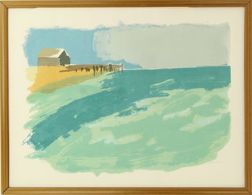 Herman Maril (1908-1986) American, Screenprint