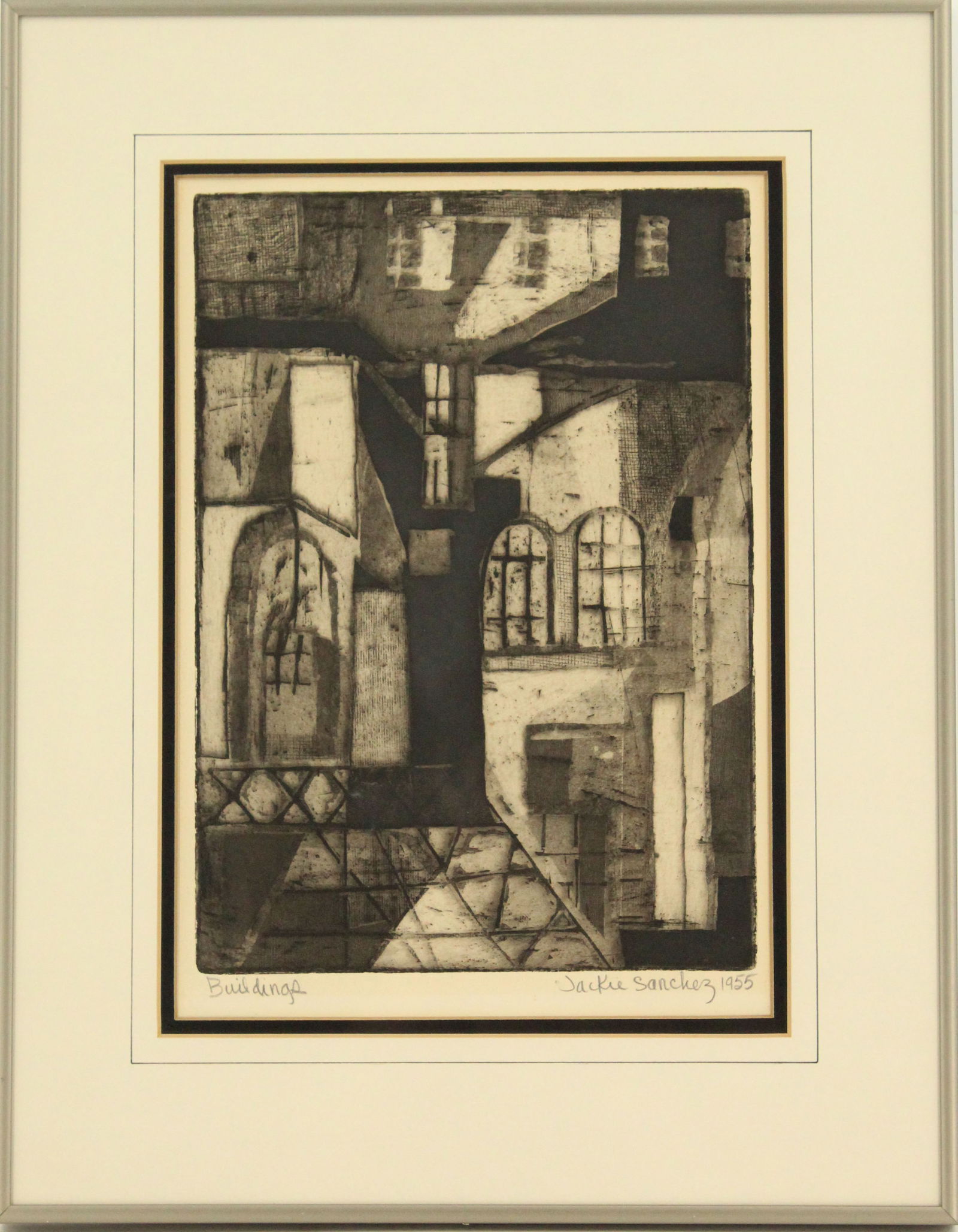 Jackie Sanchez (20th Century) American, Etching (1 of 8)