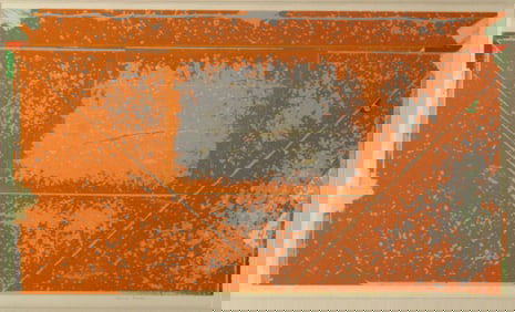 Frank Roth (1936-2019) American, Serigraph
