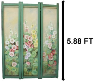 William F. Relfe (1896-?) American, Folding Screen