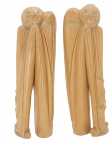 Wilhelm Josef Soukop (1907-1995) British, Wood Sculpture