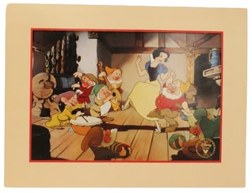 Snow White & The Seven Dwarfs Commemorative Lithograph