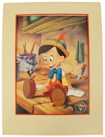 Pinocchio Exclusive Commemorative Lithograph