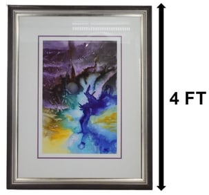 Marilyn Gross "Primitive Galaxies" Mixed Media