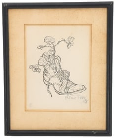 Olivier Foss (Fr, 1920-2002) Numbered Print