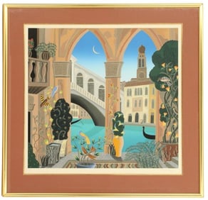 Thomas McKnight (B1941) USA, Serigraph