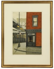 Andre Renoux (1939-2002) French, Lithograph