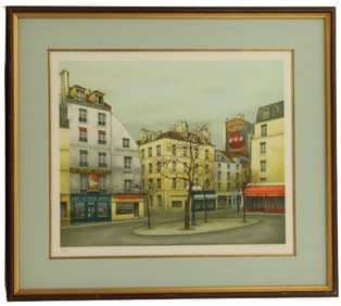 Andre Renoux (1939-2002) French, Lithograph