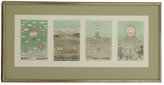 Cuca Romley (Spain, b. 1933) Artist's Proof