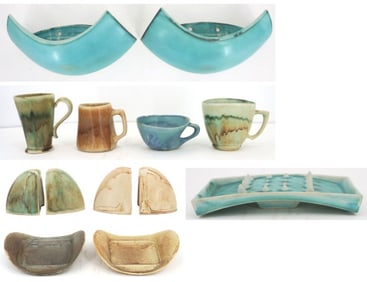 Ulrich Scheel (B 1961) German, Pottery Collection