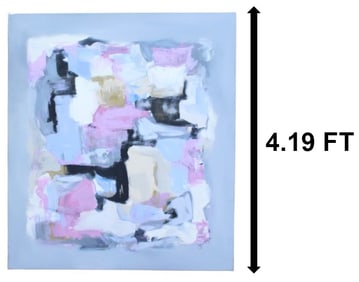 John Hyde Oil on Canvas Abstract