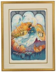 Zina Rothman (b. 1944) Israel, Lithograph