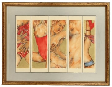 John Verling (1943-2009) Irish, Watercolor