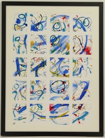 Val Dwek (Am, b. 1944)  Abstract Expressionist