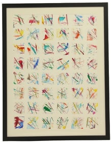 Val Dwek (Am, b. 1944) Abstract Expressionist