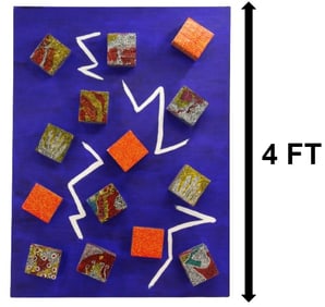 Val Dwek (Am, b. 1944) 3D Abstract Art