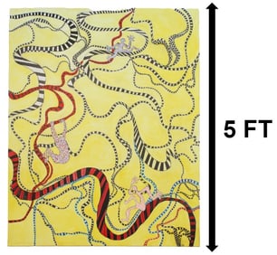 Val Dwek (Am, b. 1944)  Vibrant Oil on Canvas