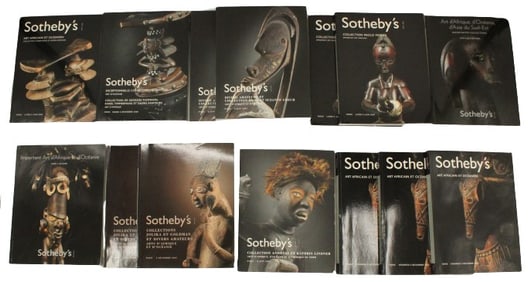 (14) Sotheby's France Thick Books