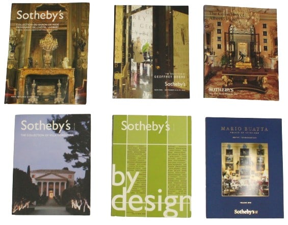 (6) Sotheby's Catalog Books (1 of 16)