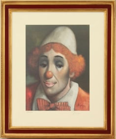 Antonio Diego Voci (IT, 1920-1985) Print, Clown