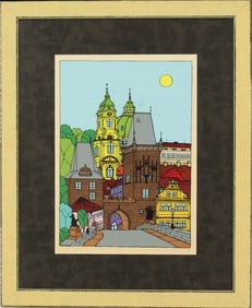 Frantisek Ringo Cech (20th/21st C) Czech, Litho