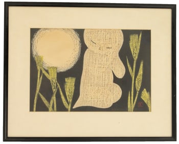 Kaoru Kawano (1916-1965) Japan, Woodblock Print