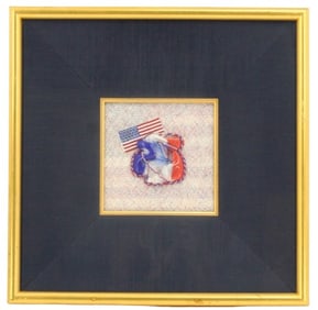 Bob Jordan (1925-1993) US, Fused Glass & Beading